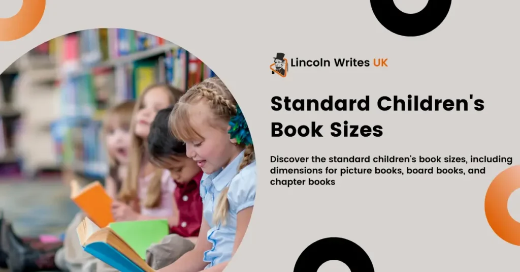 A helpful guide to childrens book sizes.