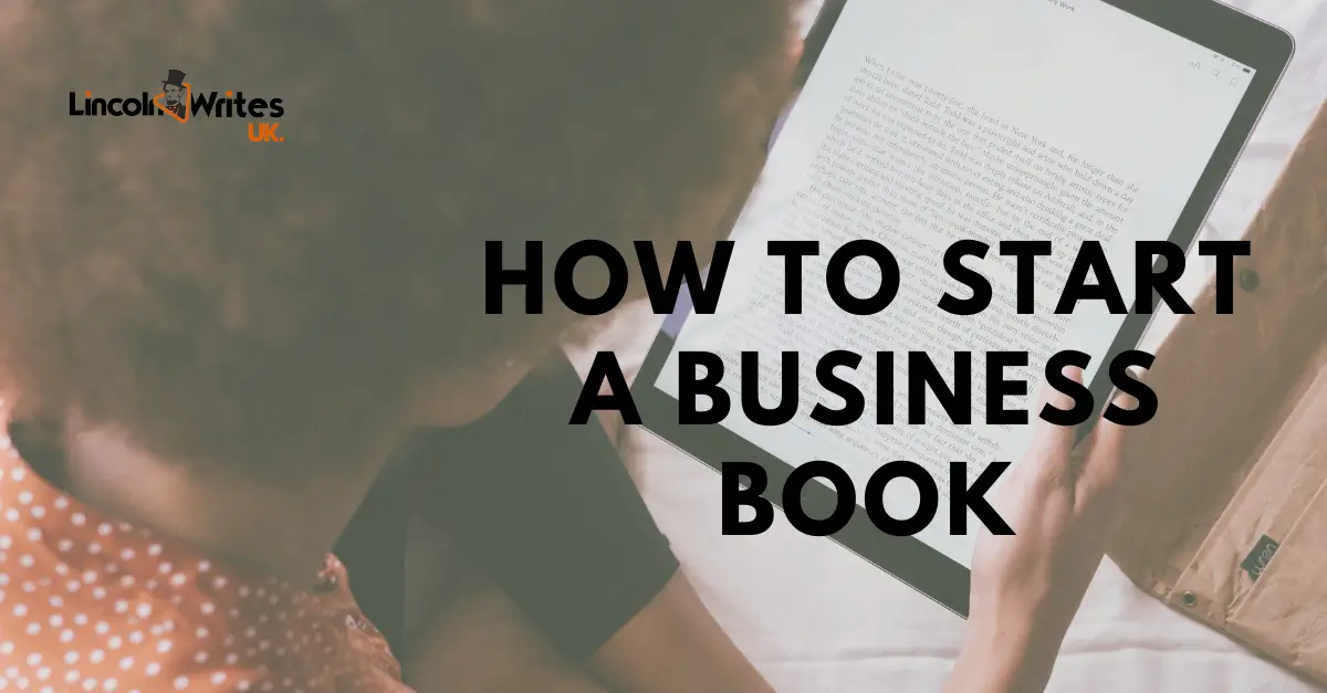 How to Start a Business Book