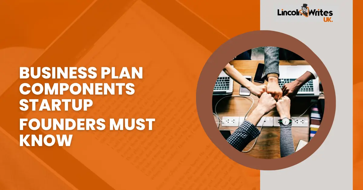 Business Plan Components Startup