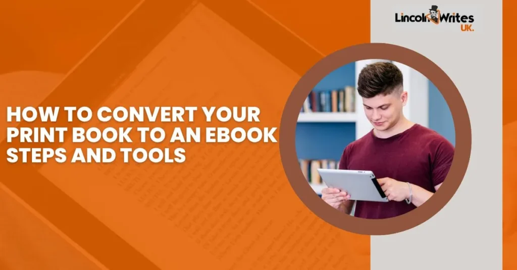 convert print book to eBook