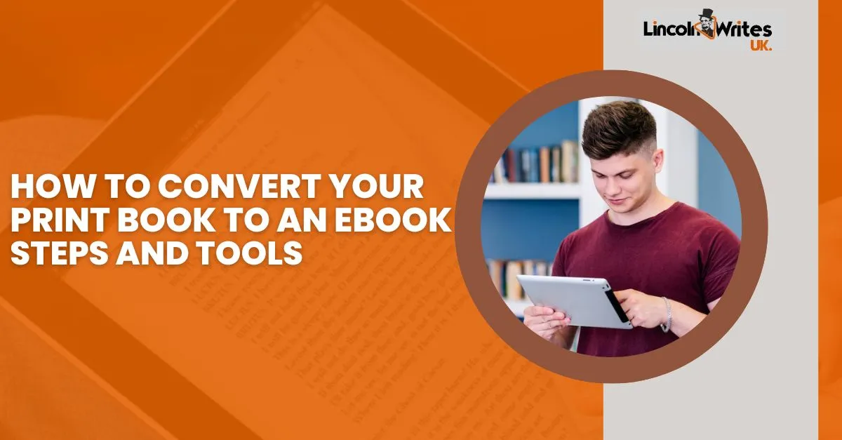 convert print book to eBook