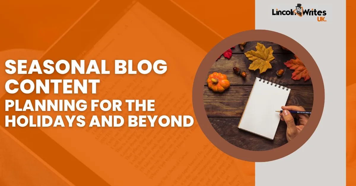seasonal blog content